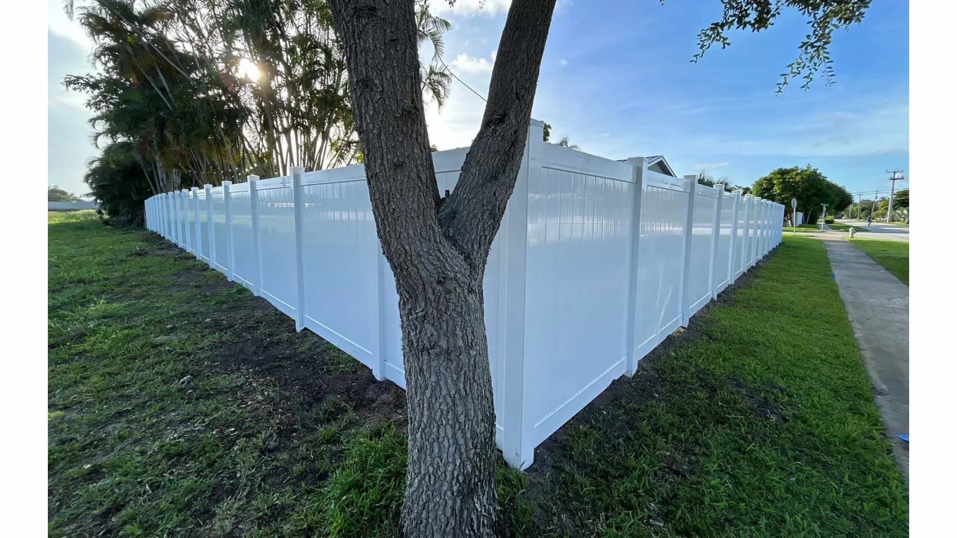 polyvinyl chloride fence installer