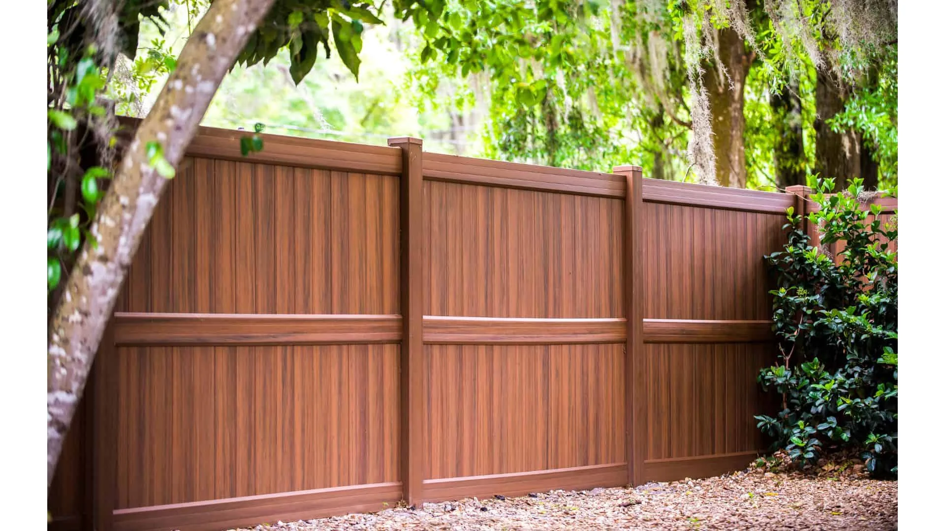 polyvinyl chloride fence selections