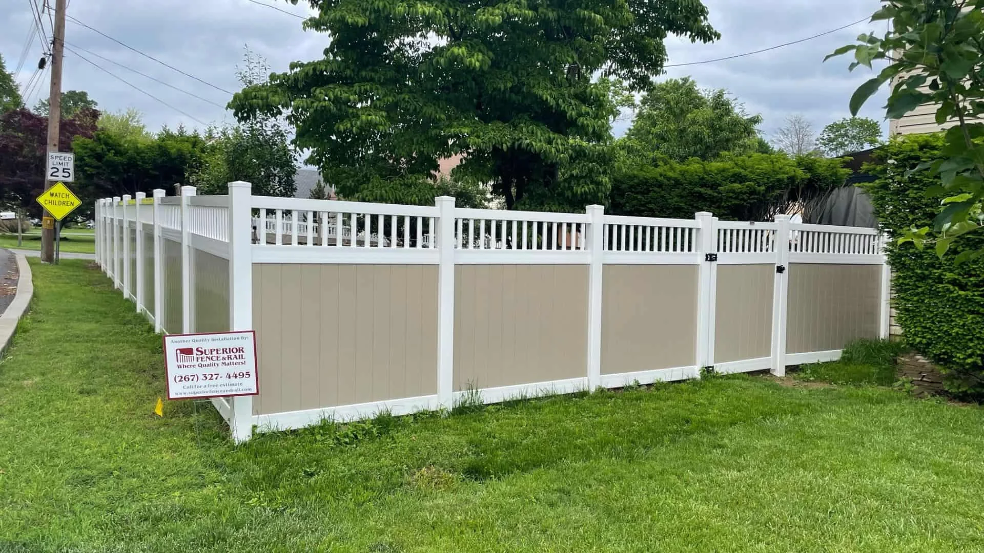 Southeast PA fence replacement